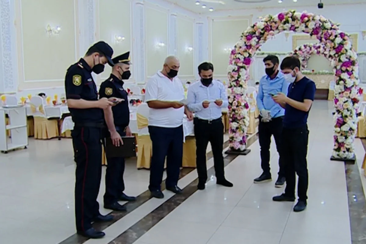 Ötən gün toylara görə 3 nəfər cərimələnib, 44 nəfər şənliyə buraxılmayıb