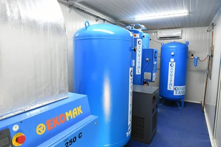 Gəncədə modul tipli xəstəxananın açılışı olub - YENİLƏNİB