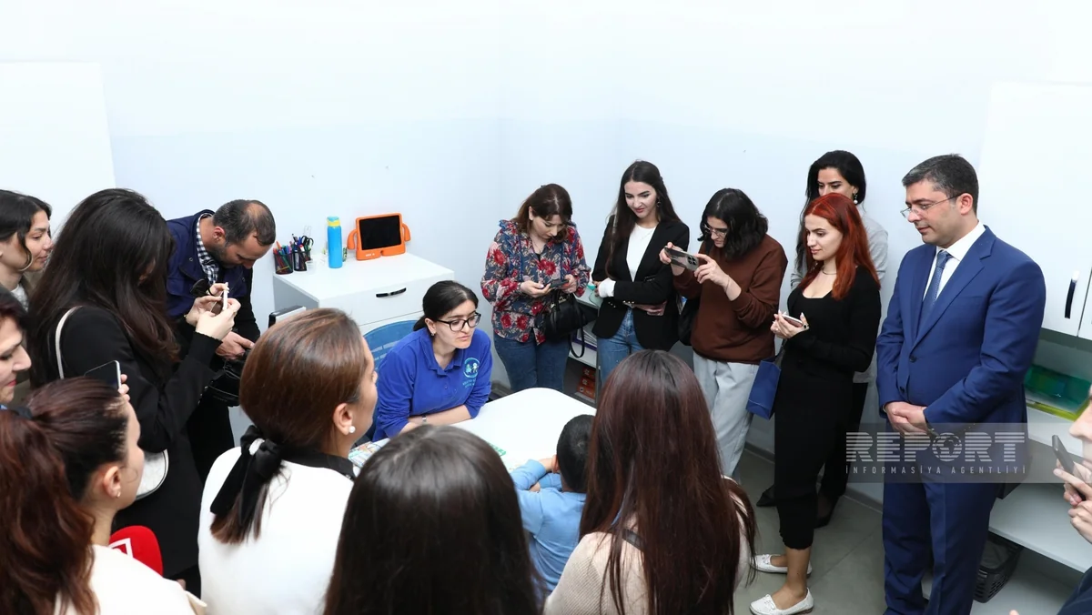 Autizm Mərkəzinə mediatur təşkil edilib, seminar keçirilib