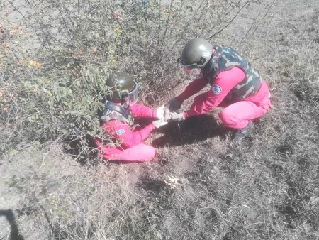 Qazaxda top mərmisi aşkarlanıb - FOTO