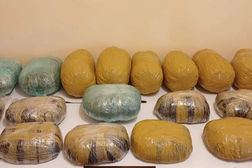 İrandan Azərbaycana külli miqdarda narkotikin keçirilməsinin qarşısı alınıb