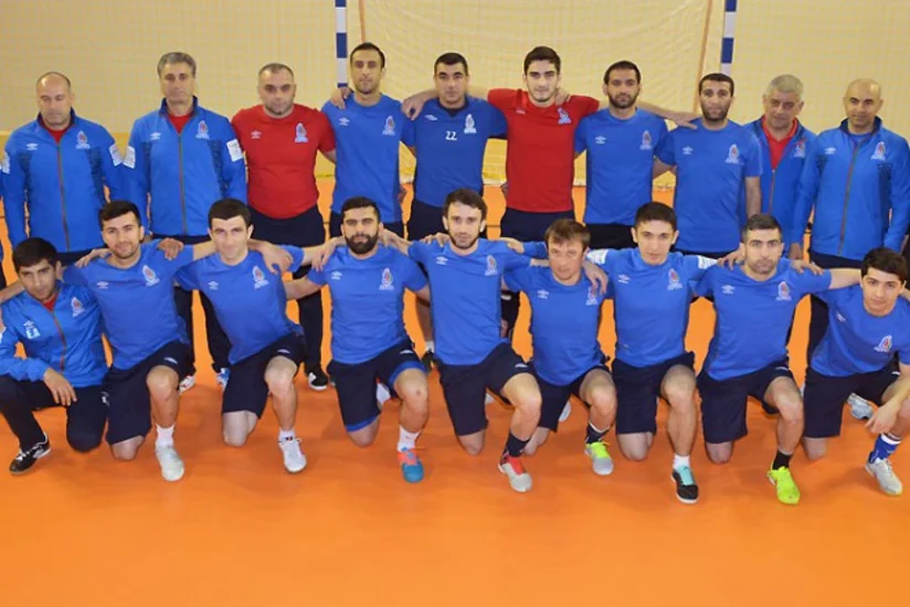 Futzal üzrə Azərbaycan millisi Moldova klubuna böyük hesabla qalib gəlib