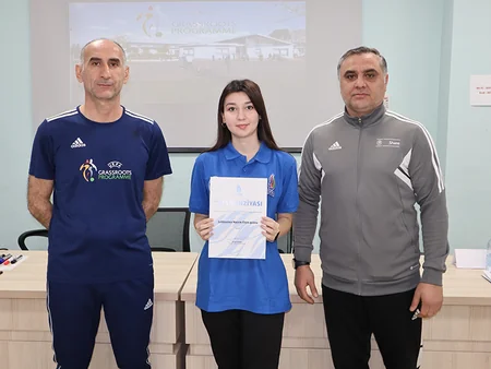 AFFA-nı təşkil etdiyi D kateqoriyalı məşqçi kurslarına yekun vurulub