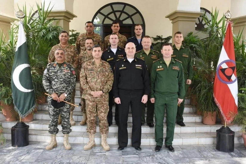 Russian armed forces delegation visits Pakistan