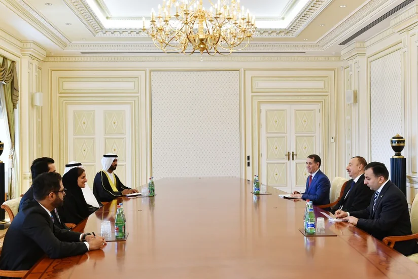 President Ilham Aliyev received UAE Minister of State for Tolerance