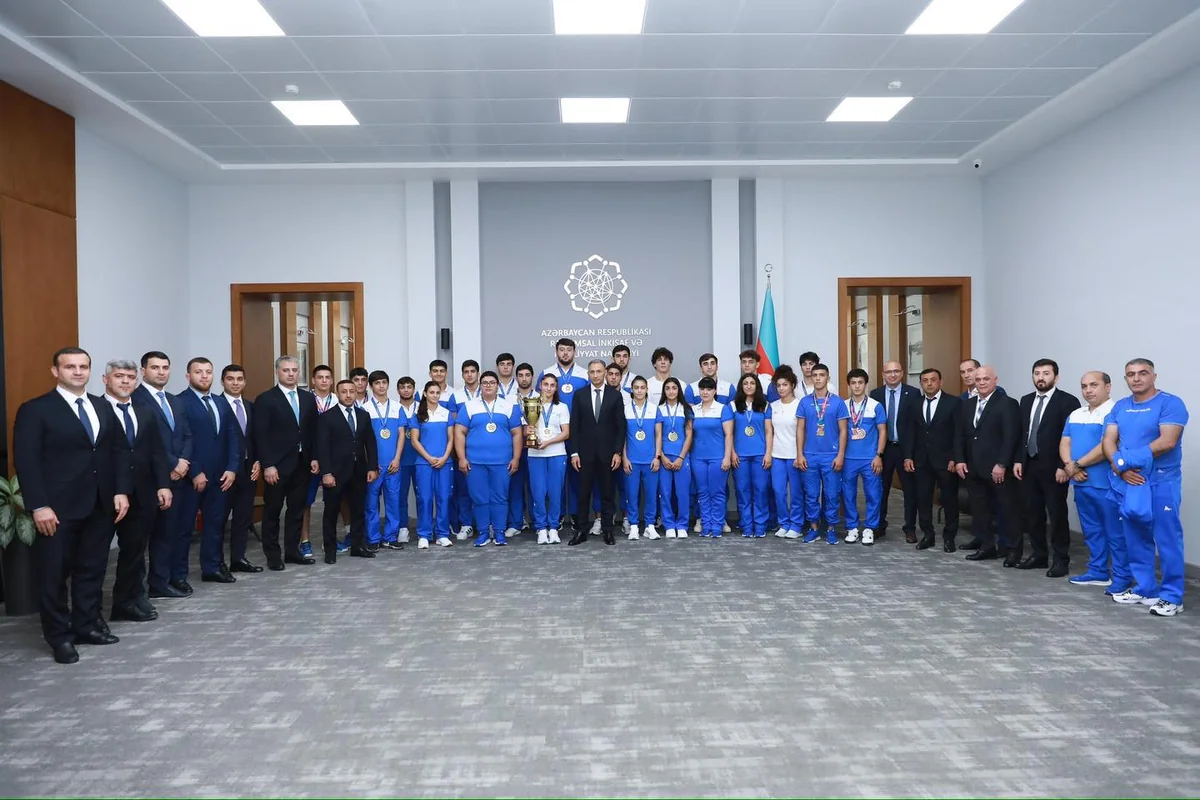 Azərbaycan Cüdo Federasiyasının prezidenti milli komandaların üzvləri ilə görüşüb