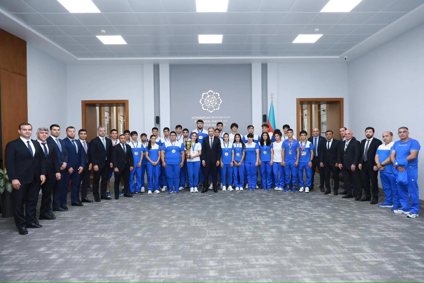 Azərbaycan Cüdo Federasiyasının prezidenti milli komandaların üzvləri ilə görüşüb