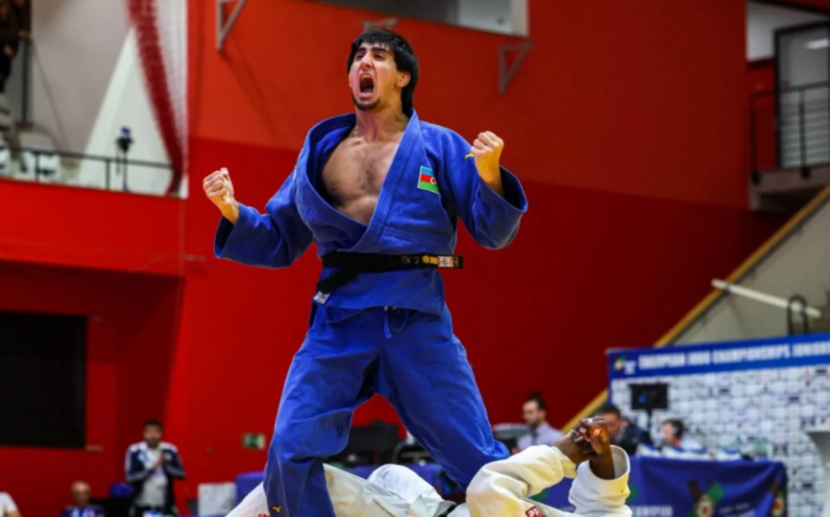 Avropa çempionatı: Azərbaycanın daha bir cüdoçusu qızıl medal qazanıb