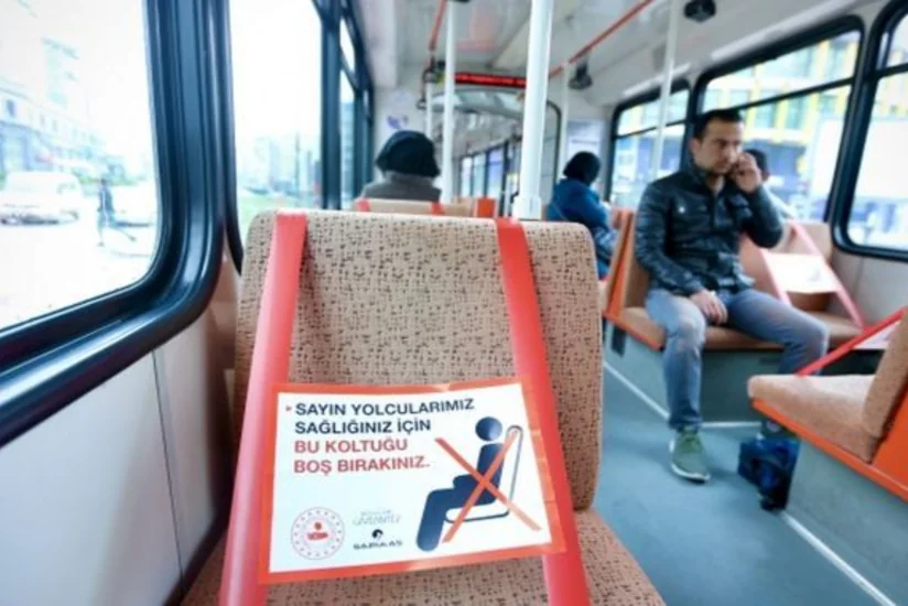 Avtobuslarda sosial məsafənin pozulmaması üçün nə edilməlidir?