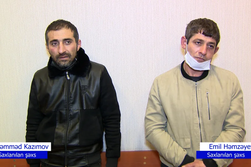 Bakıda ödəmə terminalını oğurlayan şəxslər kameraya düşdü - VİDEO