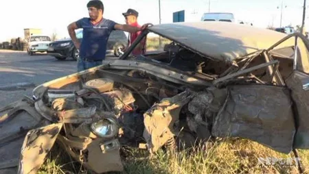 Cəlilabadda yol qəzasında 5 nəfər xəsarət alıb - FOTO
