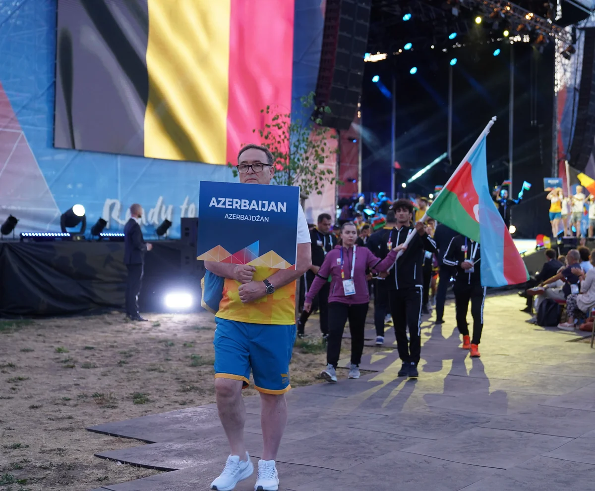Avropa Gənclər Yay Olimpiya Festivalının açılış mərasimi keçirilib