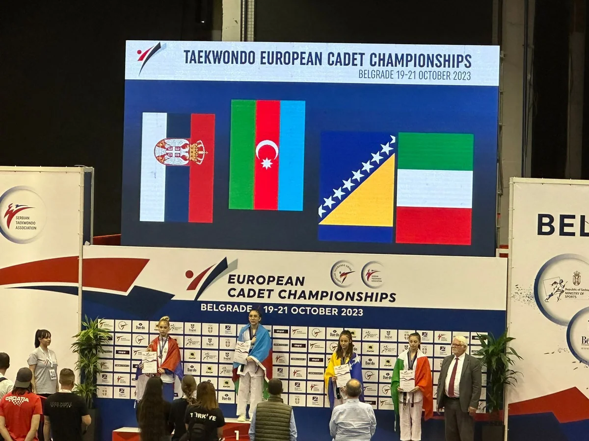 Азербайджанская таэквондистка стала чемпионкой Европы