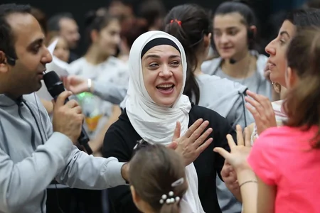 Azərbaycan Gimnastika Federasiyası ilk dəfə valideynlərin də iştirakı ilə Estafet Yarışları keçirib