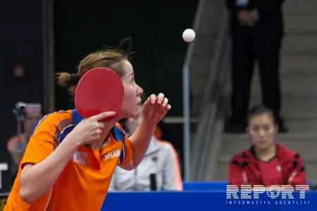 Qadınlar arasında stolüstü tennisin bürünc medalçısı məlum olub - FOTOREPORTAJ
