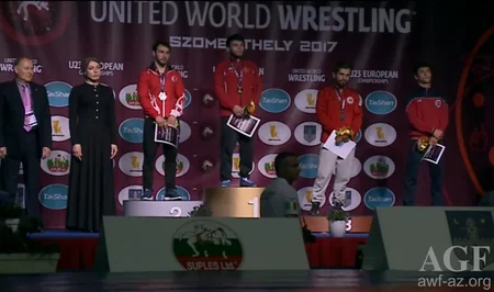 Azərbaycan güləşçiləri Avropa çempionatında daha 3 medal qazanıb - VİDEO