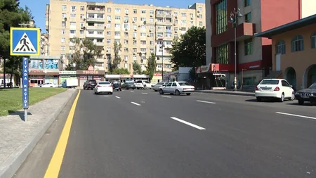 ​Xətai rayonunda bir neçə küçədə təmir işləri aparılıb