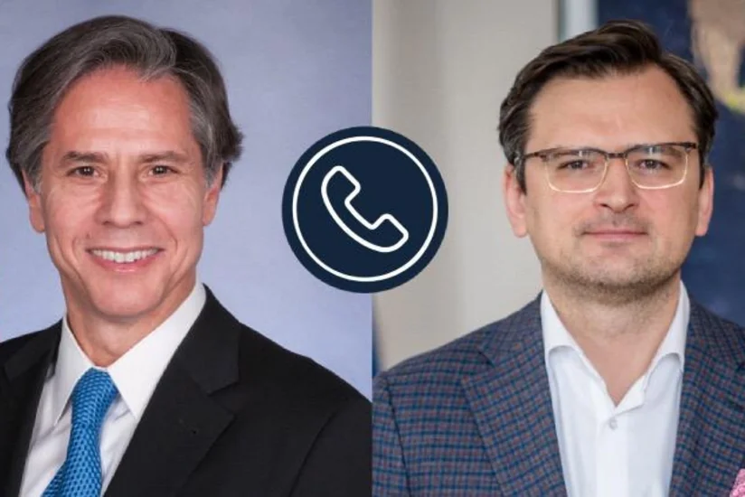 Kuleba Blinkenlə Rusiyanın “raket terroru”nu müzakirə edib