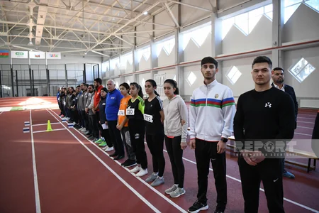 Atletika üzrə Qış Azərbaycan çempionatının açılış mərasimi keçirilib