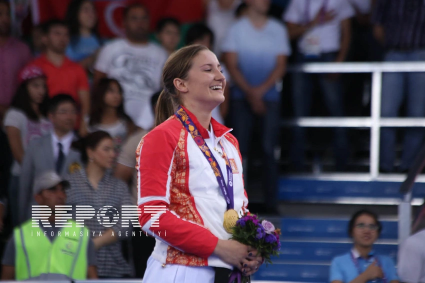İrina Zaretska: Demişdim ki, çempion olsam, fəxri kürsüdə Azərbaycanın himnini oxuyacağam
