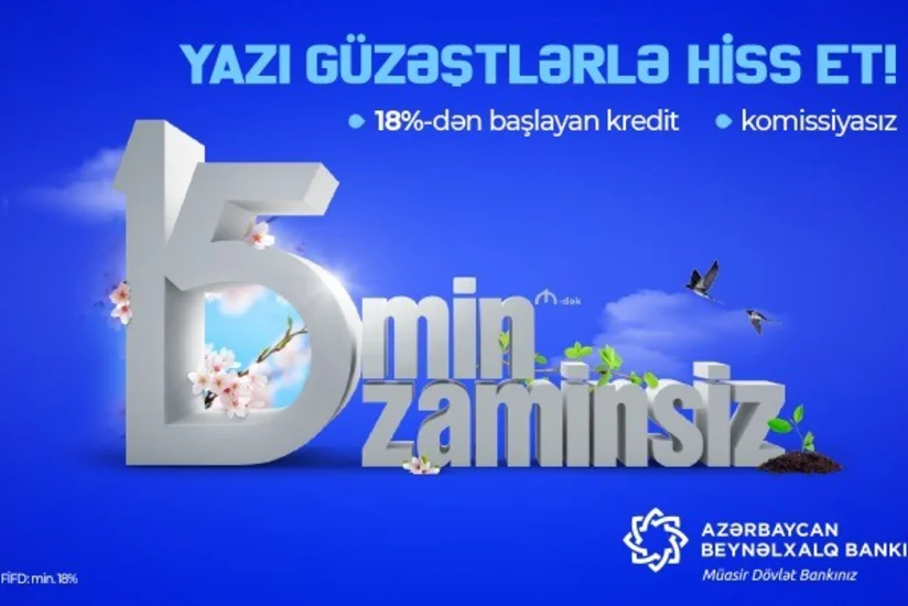 Azərbaycan Beynəlxalq Bankı kredit faizlərini endirib