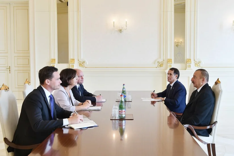 Президент Ильхам Алиев принял председателя Парламентской Ассамблеи ОБСЕ