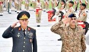 Pakistanın Quru Qoşunları komandanına Azərbaycanın hərbi medalı təqdim edilib