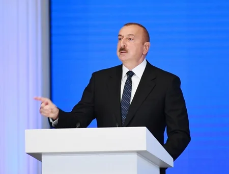 President Ilham Aliyev attended ceremony to mark 100th anniversary of Baku State University