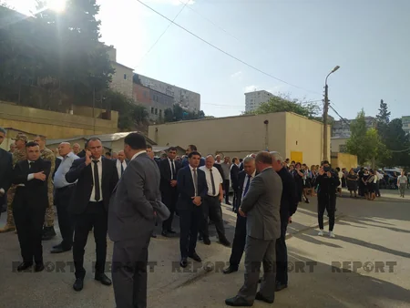Vəfat etmiş Vətən müharibəsi qazisi torpağa tapşırılıb - YENİLƏNİB