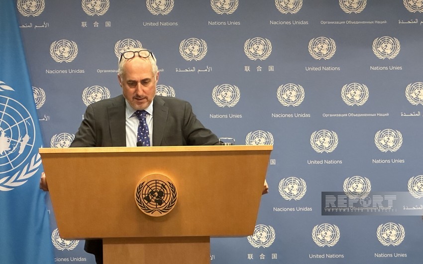 UN watching closely events between Armenia and Azerbaijan, spokesman says
