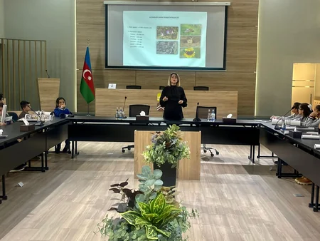 Dünya Ekoloji Təhsil Günündə ETSN-də uşaqlarla görüş keçirilib