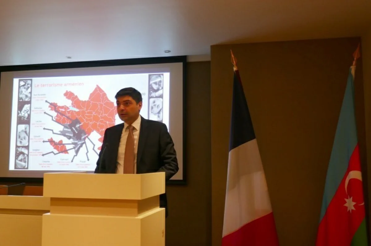 Parisdə azərbaycanlı əsir və girovlarla bağlı tədbir keçirildi