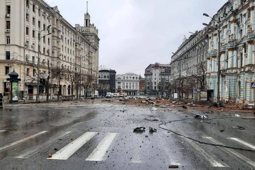 В результате обстрела войсками РФ Слободского района Харькова погибли 7 мирных жителей