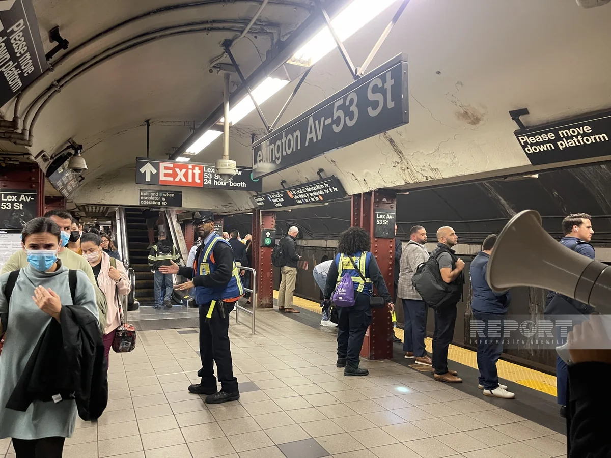 Nyu-York metrosunda təhlükəsizlik ən yüksək səviyyəyə çatdırılıb