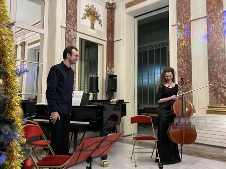 Fransada Rus Elmlər və Mədəniyyət Evində azərbaycanlı musiqiçilərin konserti baş tutub