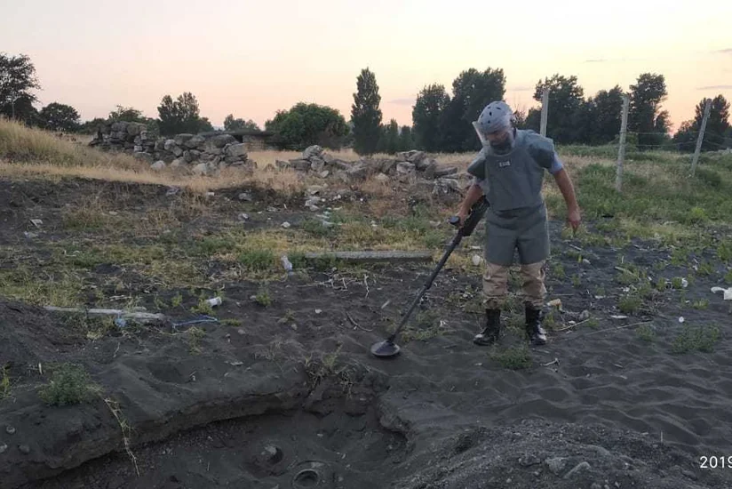 Lənkəranda 3 ədəd tank əleyhinə mina tapılıb