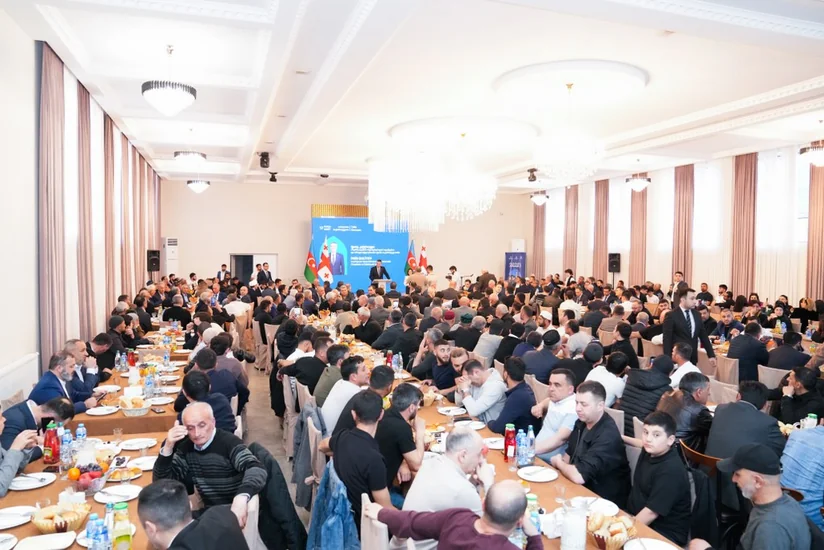 Tbilisidə Gürcüstan azərbaycanlıları üçün iftar mərasimi təşkil olunub