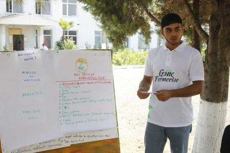 “Gənc Fermer” layihəsinin iştirakçıları üçün ilk təlim keçirilib