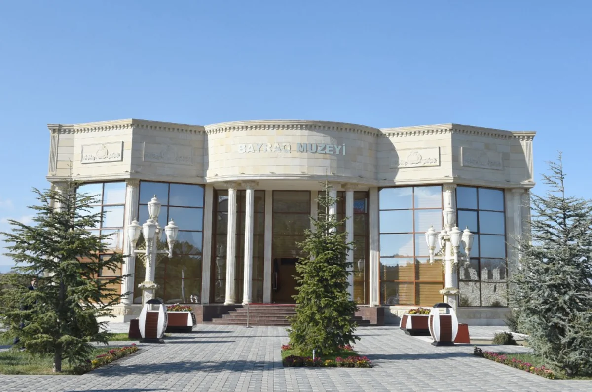 President Ilham Aliyev and his spouse inaugurated Flag Museum in Aghdam district