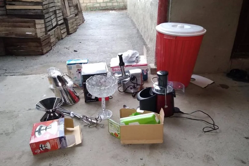 Qubada evdən məişət əşyaları oğurlayan şəxs saxlanılıb
