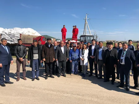 Cocuq Mərcanlı kəndinin sakinləri mineral gübrələrlə təmin ediliblər