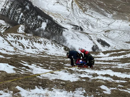 Для спасателей МЧС проводится специальные тренинги