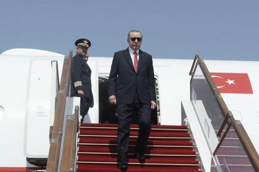 Эрдоган прибыл в ОАЭ для выражения соболезнования в связи с кончиной президента