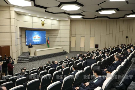 Baş Prokurorluğun yeni inzibati binasına media-tur təşkil edilib
