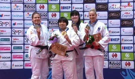 İrina Kindzerska Zaqrebdə bürünc medal qazanıb