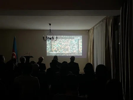 Qanlı Yanvar şəhidlərinin xatirəsi Strasburqda anılıb