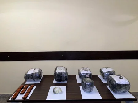 İrandan Azərbaycana 10 kq-a yaxın narkotik keçirilməsinin qarşısı alınıb