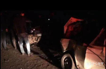 Cəlilabadda ağır yol qəzası baş verib, 6 nəfər xəsarət alıb - FOTO
