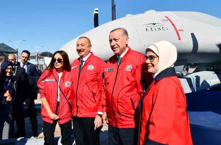 İlham Əliyev və Rəcəb Tayyib Ərdoğan TEKNOFEST Azərbaycan festivalına qatılıblar