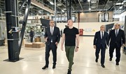 Ильхам Алиев принял участие в открытии предприятия по производству табачных изделий в Агдамском промпарке